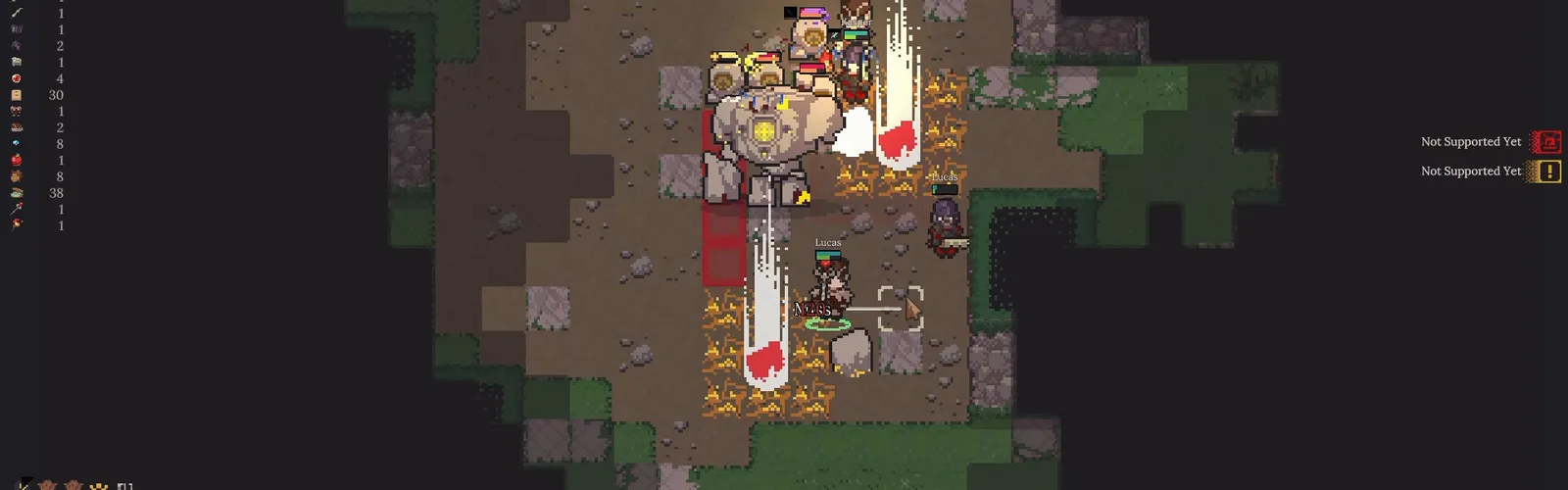 Bannière — Dungeon Settlers