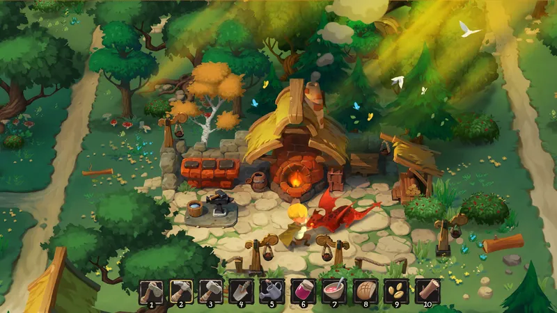 Dragon Shelter : les dragons savent cuisiner, le game design cherche encore sa recette