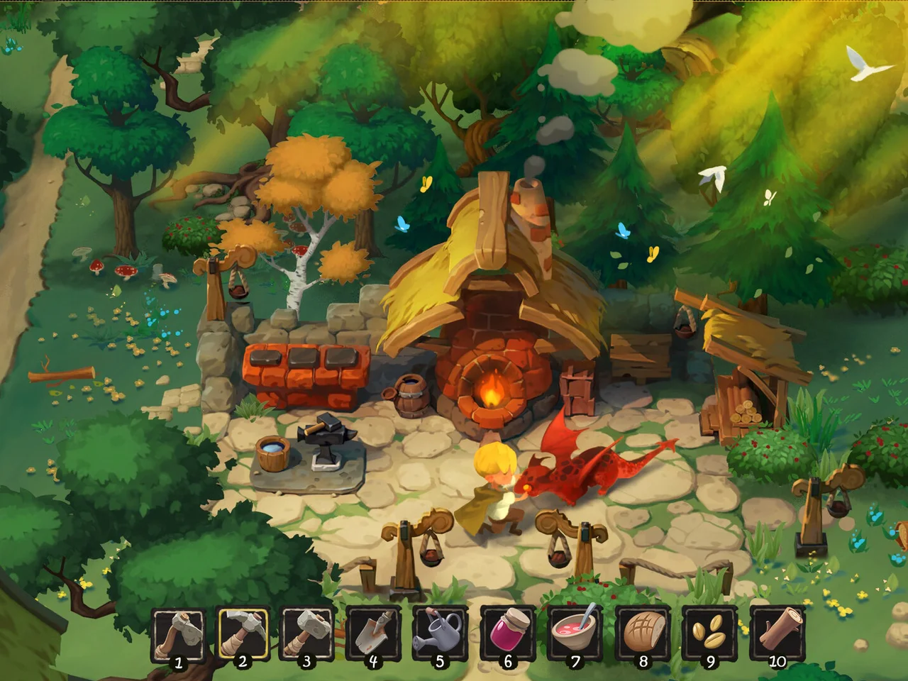 Dragon Shelter : les dragons savent cuisiner, le game design cherche encore sa recette